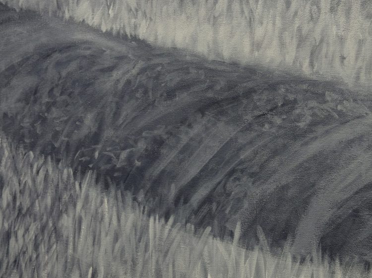 Kathy Harrison Harvest 72x60 inches Acrylic on Canvas (Detail)